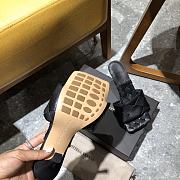 Bottega Veneta Lido Mule Sandals Black - 3