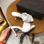 Bottega Veneta Lido Mule Sandals White - 2