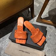 Bottega Veneta Lido Mule Sandals Orange - 3