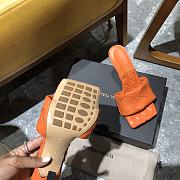 Bottega Veneta Lido Mule Sandals Orange - 2