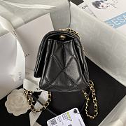 Chanel Mini Flap Bag With Big Chain Black AS3365 size 17x8.5x11.5 cm - 5