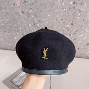 YSL Hat Black - 1