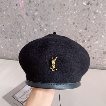 YSL Hat Black