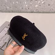 YSL Hat Black - 4