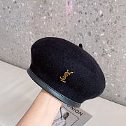 YSL Hat Black - 3