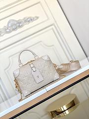 Louis Vuitton | Petite Malle Souple Cream M56319 size 20 x 14 x 8 cm - 1