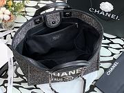 CHANEL | Deauville Large Tote Bag Black 38 cm - 3