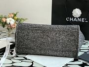 CHANEL | Deauville Large Tote Bag Black 38 cm - 5