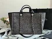 CHANEL | Deauville Large Tote Bag Black 38 cm - 4