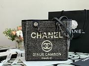 CHANEL | Deauville Small Tote Bag Black 28 cm - 2