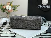 CHANEL | Deauville Small Tote Bag Black 28 cm - 4