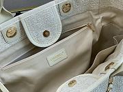CHANEL | Deauville Large Tote Bag White 38 cm - 6