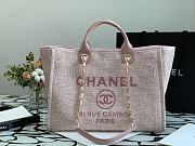 CHANEL | Deauville Large Tote Bag Light Pink 38 cm - 1