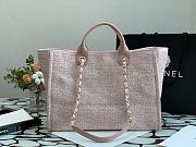 CHANEL | Deauville Large Tote Bag Light Pink 38 cm - 2