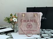 CHANEL | Deauville Small Tote Bag Light Pink 28 cm - 1