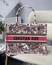 DIOR | Medium Book Tote Multicolor Butterfly - 36.5cm - 1