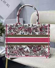 DIOR | Medium Book Tote Multicolor Butterfly - 36.5cm - 2