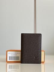 Louis Vuitton | Pocket Organizer Brown Taiga Leather size 11x8x1 cm - 1