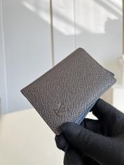 Louis Vuitton | Pocket Organizer Brown Taiga Leather size 11x8x1 cm - 3