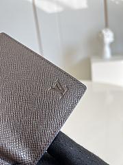 Louis Vuitton | Pocket Organizer Brown Taiga Leather size 11x8x1 cm - 6
