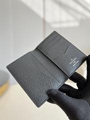 Louis Vuitton | Pocket Organizer Glacier Taiga Leather size 11x8x1 cm - 5