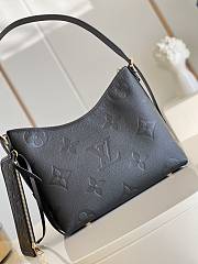 Louis Vuitton | CarryAll PM Black Monogram Empreinte 29x24x12 cm - 3