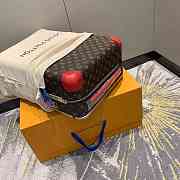 Louis Vuitton Horizon Luggage Box 55 Red  - 4