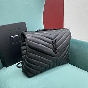 YSL Loulou Medium Bag Black Black Hardware size 31x23x10 cm - 6