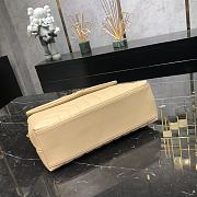 YSL Loulou Medium Beige Leather Golden Hardware size 30x22x10 cm - 5