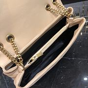 YSL Loulou Medium Beige Leather Golden Hardware size 30x22x10 cm - 2