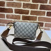 Gucci Messenger Bag With Interlocking G 723306 size 16x13.5x3.5 cm - 6