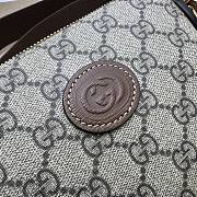 Gucci Messenger Bag With Interlocking G 723306 size 16x13.5x3.5 cm - 3