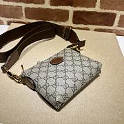 Gucci Messenger Bag With Interlocking G 723306 size 16x13.5x3.5 cm - 2
