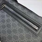 Gucci GG Black Sling Backpack 478325 size 17x27x8.5 cm - 6