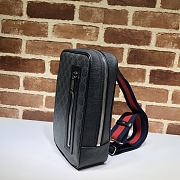 Gucci GG Black Sling Backpack 478325 size 17x27x8.5 cm - 2