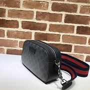 Gucci GG Black Shoulder Bag 574886 size 24x15x7.5 cm - 2
