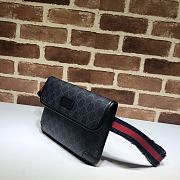 Gucci GG Black Belt Bag 598113 size 24 x 17 x 3.5 cm - 2