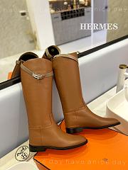 Hermes Jumping Shorter Boot Brown - 2