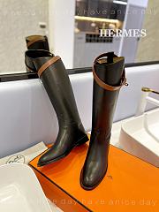 Hermes Jumping Shorter Boot Black - 6