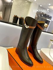 Hermes Jumping Shorter Boot Black - 3