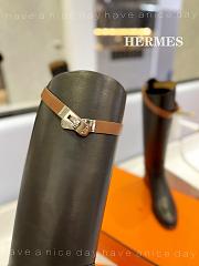 Hermes Jumping Shorter Boot Black - 2