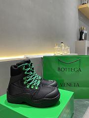 Bottega Veneta Puddle Bomber Black/Green - 1