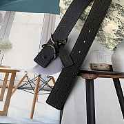 Dior belt black bukle width size 35mm     - 5