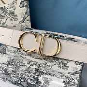 Dior belt gold bukle width size 35mm - 2