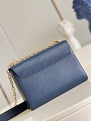 Louis Vuitton Twist MM Indigo BLue Epi Leather M53090 23x17x9.5 cm - 2