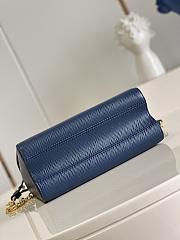 Louis Vuitton Twist MM Indigo BLue Epi Leather M53090 23x17x9.5 cm - 3