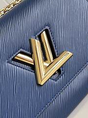 Louis Vuitton Twist MM Indigo BLue Epi Leather M53090 23x17x9.5 cm - 5