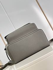 Louis Vuitton New Backpack Khaki Green LV Aerogram Leather M21362 - 6