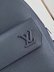 Louis Vuitton New Backpack Navy Blue LV Aerogram Leather M21362 - 4