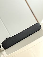 LV Aerogram iPad Pouch Black M69837 size 30 x 22 x 5cm - 3